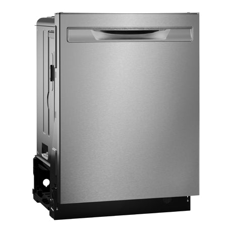 Lave-vaisselle encastrable 24 po. 45 dBA Inox avec CleanBoost™ & capteur DishSense™