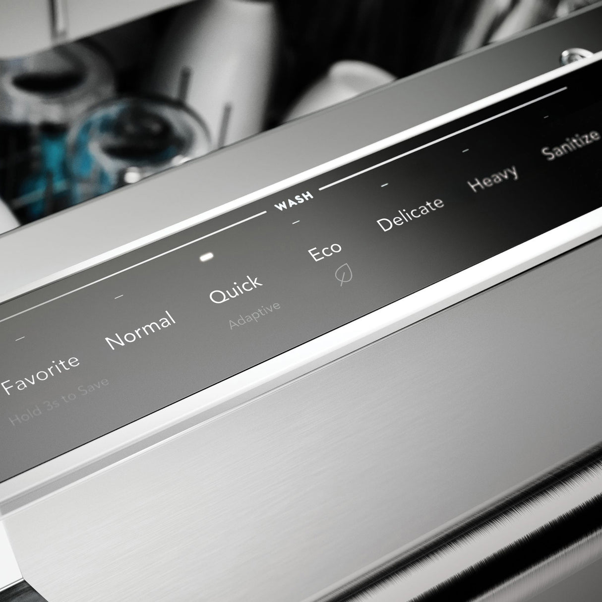 Lave-vaisselle encastrable 24 po. 45 dBA Inox avec CleanBoost™ & capteur DishSense™