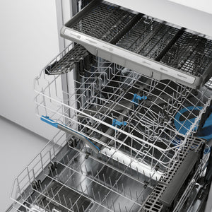 Lave-vaisselle encastrable 24 po. 45 dBA Inox avec CleanBoost™ & capteur DishSense™