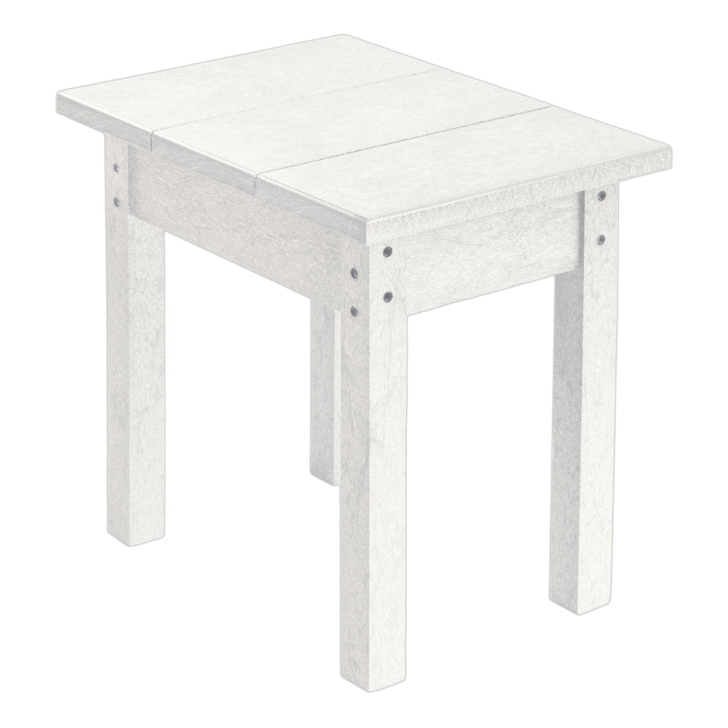 Table d'appoint extérieure en plastique recyclé - T01
