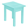 Table d'appoint extérieure en plastique recyclé - T01