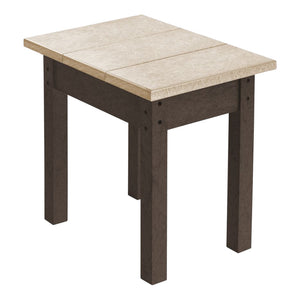 Table d'appoint extérieure en plastique recyclé - T01