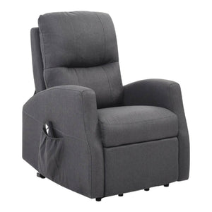 Fauteuil lève-personne inclinable en tissu avec télécommande - Athènes