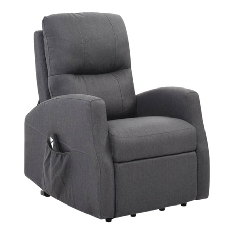 Fauteuil lève-personne inclinable en tissu avec télécommande - Athènes