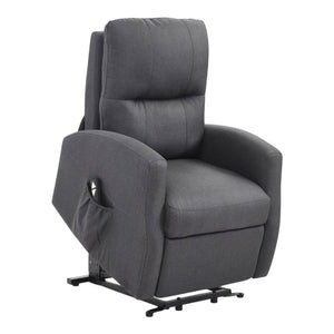 Fauteuil lève-personne inclinable en tissu avec télécommande - Athènes