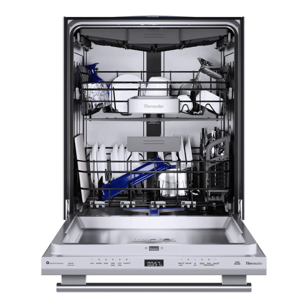 Lave-vaisselle intelligent encastrable 24 po. 44 dBA Inox - Série Sapphire®