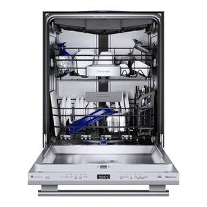 Lave-vaisselle intelligent encastrable 24 po. 44 dBA Inox - Série Sapphire®