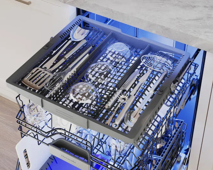 Lave-vaisselle intelligent encastrable 24 po. 44 dBA Inox - Série Sapphire®