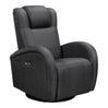 Fauteuil berçant, pivotant et inclinable motorisé en tissu et en cuir - Marseille