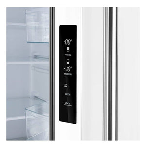 Réfrigérateur porte française 30 po, 17,5 pi³ 3 portes Blanc