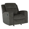 Fauteuil en tissu berçant et inclinable - Kanlow