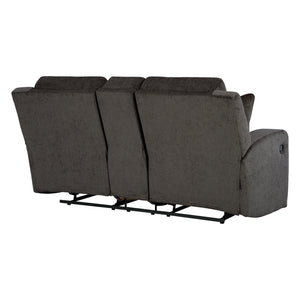 Causeuse inclinable en tissu avec console - Kanlow