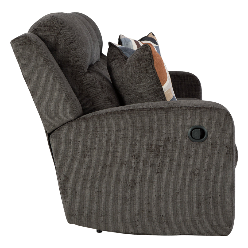 Sofa inclinable en tissu avec coussins - Kanlow