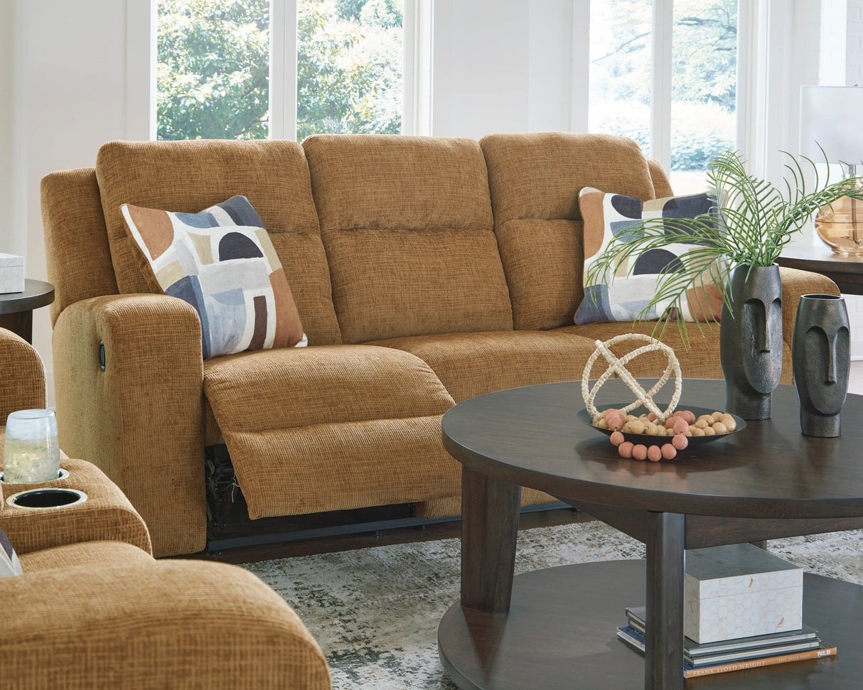 Sofa inclinable en tissu avec coussins - Kanlow