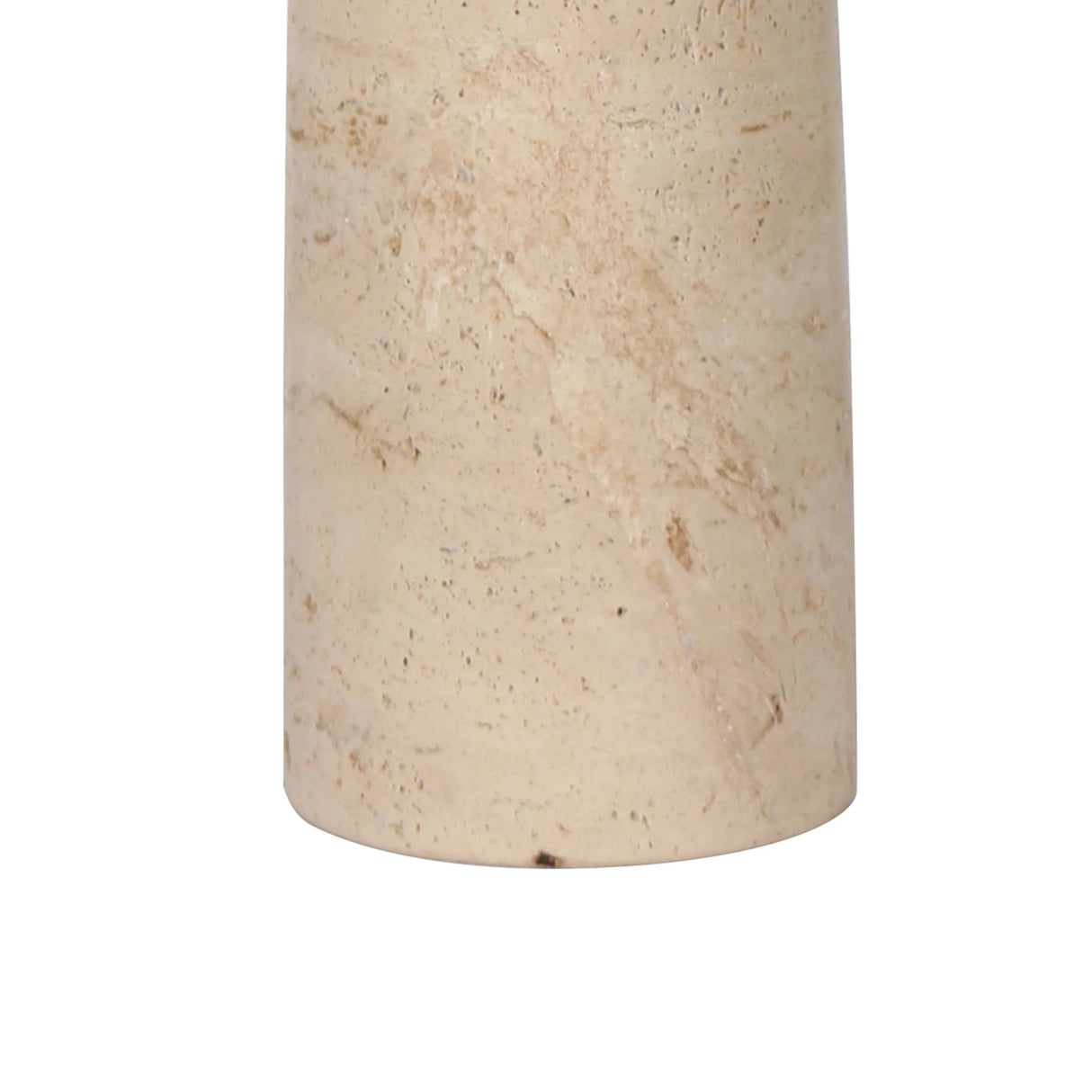 Lampe de table en travertin beige 25 po. Kasnia