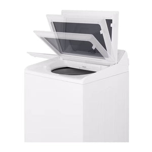 Laveuse à chargement par le haut 5,8 pi³ 27 po blanche