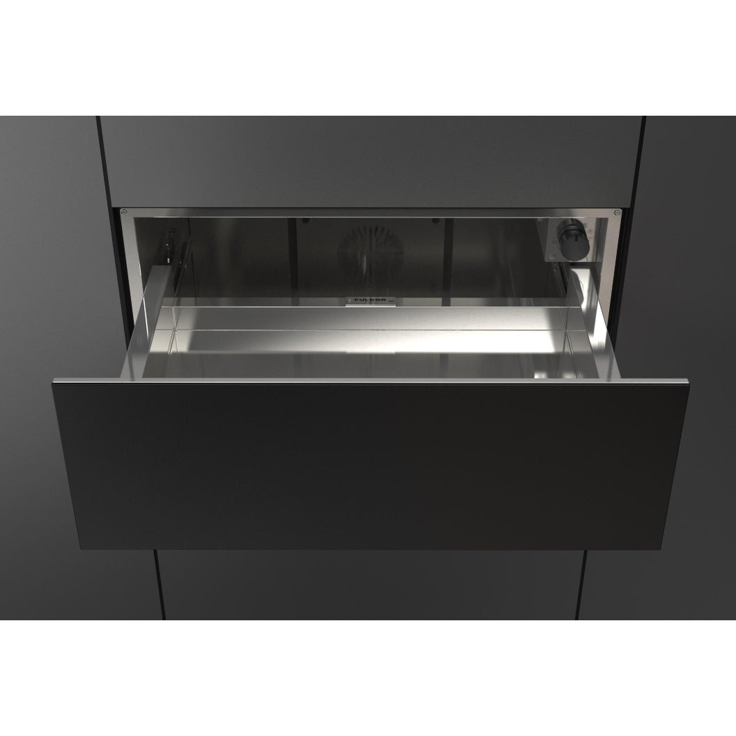 Tiroir-réchaud encastrable 30 po, 1,9 pi³ Noir mat avec Convection véritable et Cuisson lente - Série 700