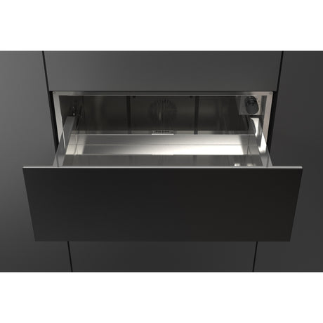 Tiroir-réchaud encastrable 30 po, 1,9 pi³ Noir mat avec Convection véritable et Cuisson lente - Série 700