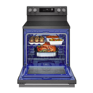 Cuisinière électrique 30 po Inox noir