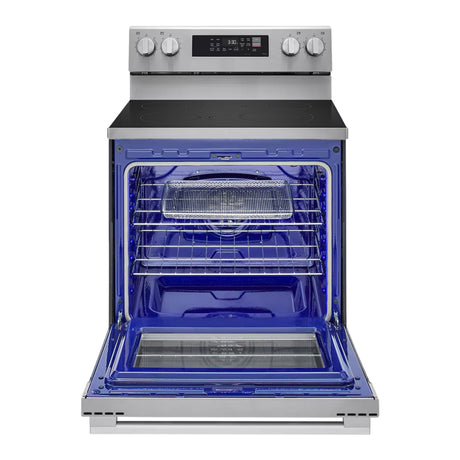 Cuisinière électrique 30 po, 6,3 pi³ Inox avec Convection ProBake®, Air Fry et EasyClean®