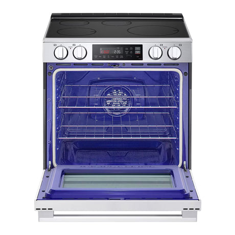 Cuisinière encastrable à induction 30 po Inox