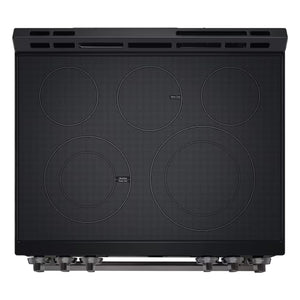 Cuisinière électrique encastrable 30 po Inox noir