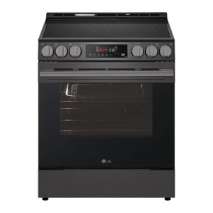 Cuisinière électrique encastrable 30 po Inox noir