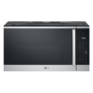 Micro-ondes de comptoir hotte intégrée 30 po, 1,8 pi³ Inox Noir avec Wi-Fi