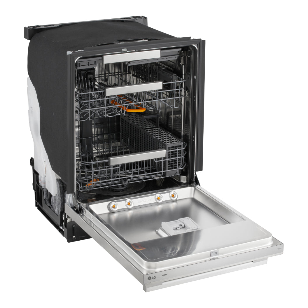 Lave-vaisselle encastrable 24 po, 39 dBA Inox 3 paniers avec QuadWash™ Pro et BlastZone™