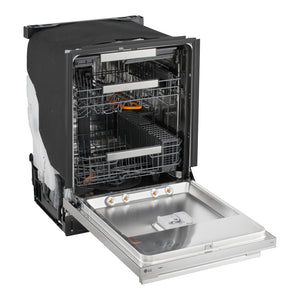 Lave-vaisselle encastrable 24 po, 39 dBA Inox 3 paniers avec QuadWash™ Pro et BlastZone™
