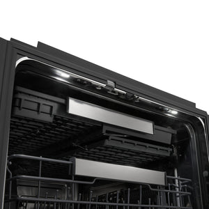 Lave-vaisselle encastrable 24 po, 39 dBA Inox 3 paniers avec QuadWash™ Pro et BlastZone™