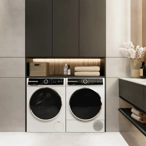 Ensemble de buanderie compact à chargement frontal 2,4pi³ / 4pi³ Blanc - Série 500