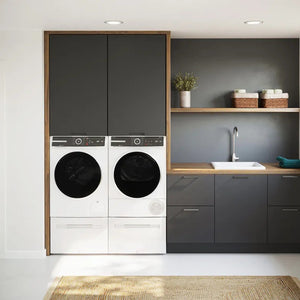 Ensemble de buanderie compact à chargement frontal 2,4pi³ / 4pi³ Blanc - Série 500