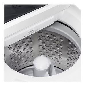 Laveuse à chargement par le haut 27 po, 5,6 pi³ Essence blanc avec EasyUnload™ & TurboWash™