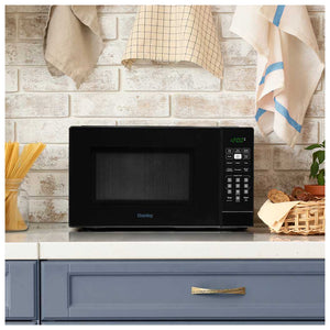 Micro-ondes de comptoir 19 po, 0,9 pi³ Noir