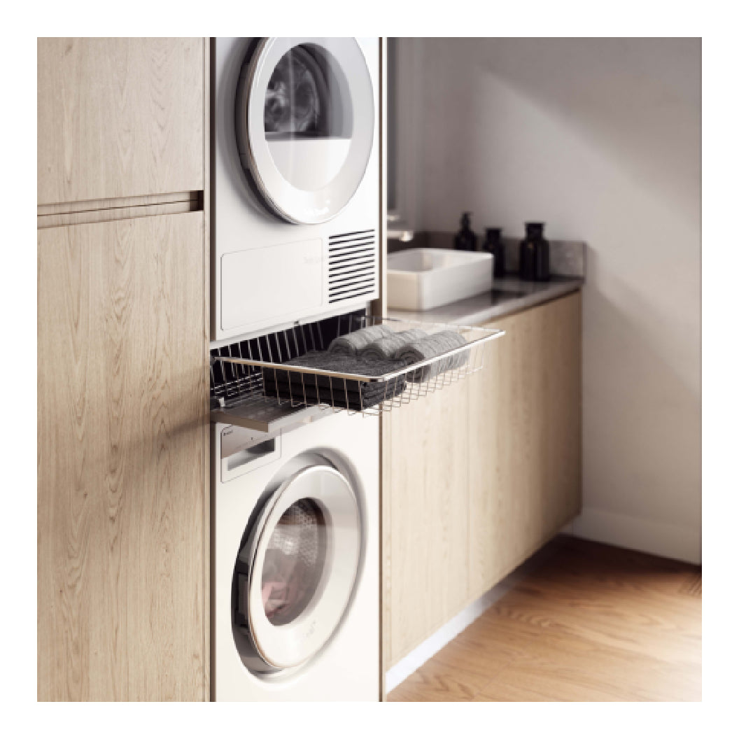 Panier coulissant pour le linge 24 po Blanc