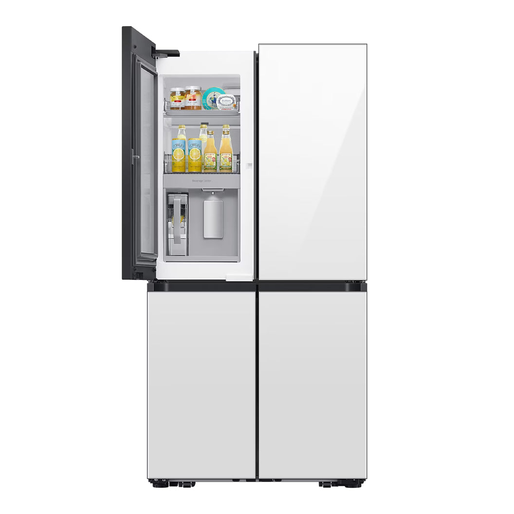 Réfrigérateur porte française 36 po 4 portes blanc
