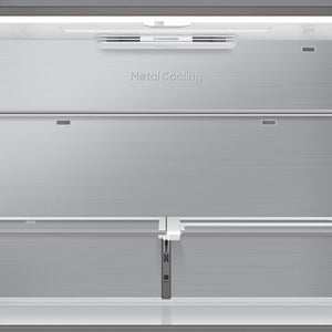 Réfrigérateur porte française 36 po 4 portes blanc