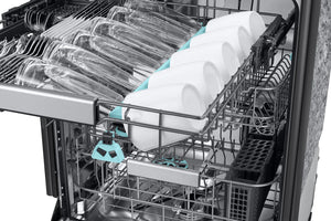 Lave-vaisselle intelligent encastrable 24 po. 38 dBA avec AI Wash DW90F89T0U - Bespoke