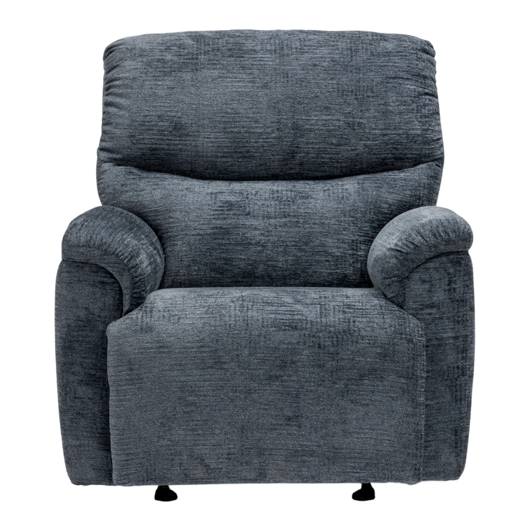 Fauteuil berçant et inclinable en tissu - Cora