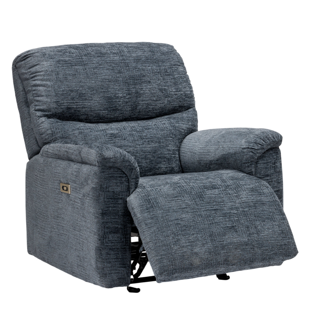 Fauteuil berçant et inclinable en tissu - Cora