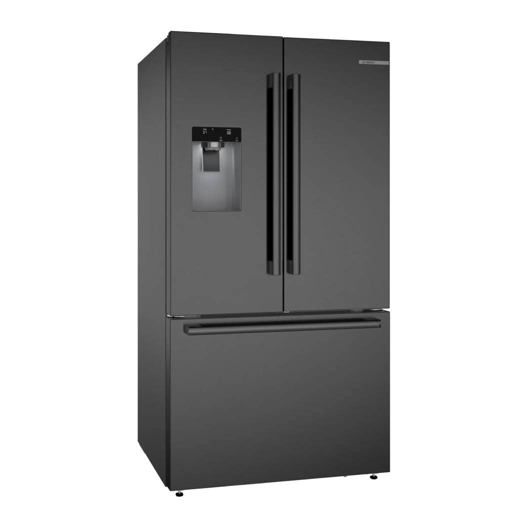 Réfrigérateur porte française 36 po 3 portes acier noir brossé Série 500