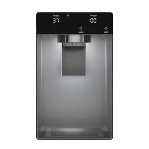 Réfrigérateur porte française 36 po 3 portes acier noir brossé Série 500