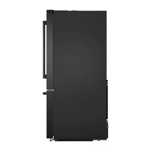 Réfrigérateur porte française 36 po 3 portes acier noir brossé Série 500