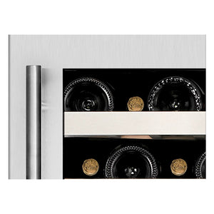 Cellier 24 po, 54 bouteilles, Inox avec Wi-Fi