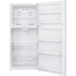 Réfrigérateur à congélateur supérieur 30 po, 18,2 pi³ Blanc avec Système EvenTemp™ - Prêt pour le garage