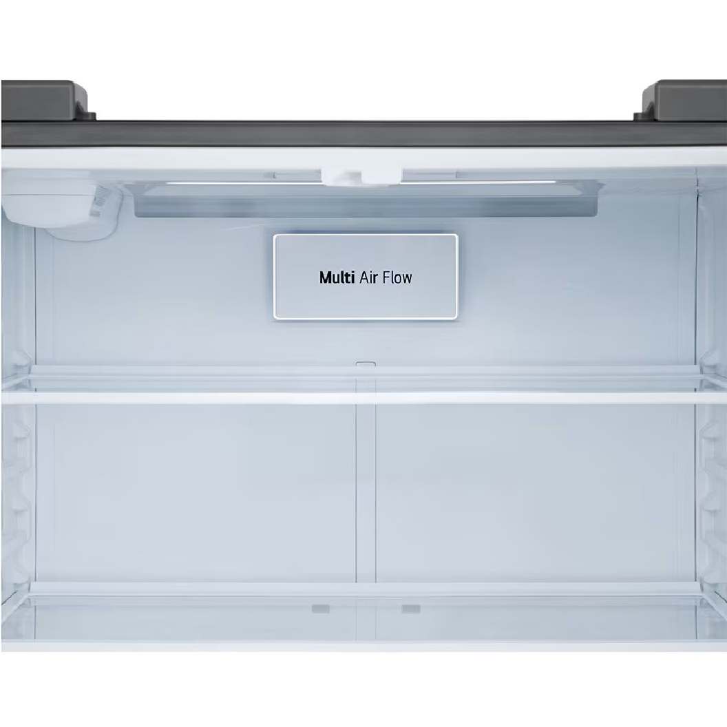 Réfrigérateur porte française 33 po, 25 pi³ 3 portes Inox avec Wi-Fi