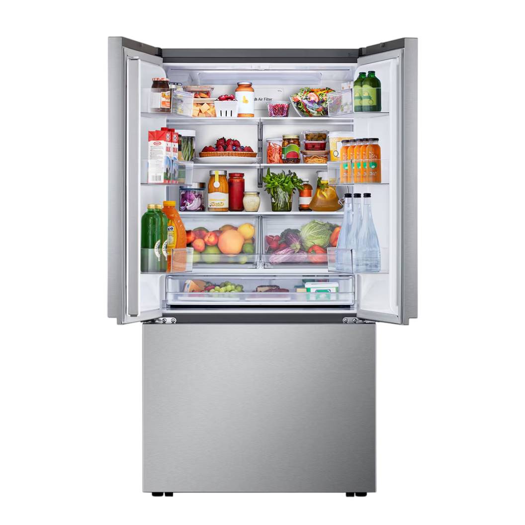 Réfrigérateur porte française 36 po 3 portes inox