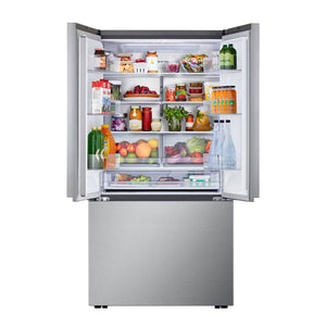 Réfrigérateur porte française 36 po 3 portes inox