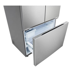 Réfrigérateur porte française 36 po 3 portes inox